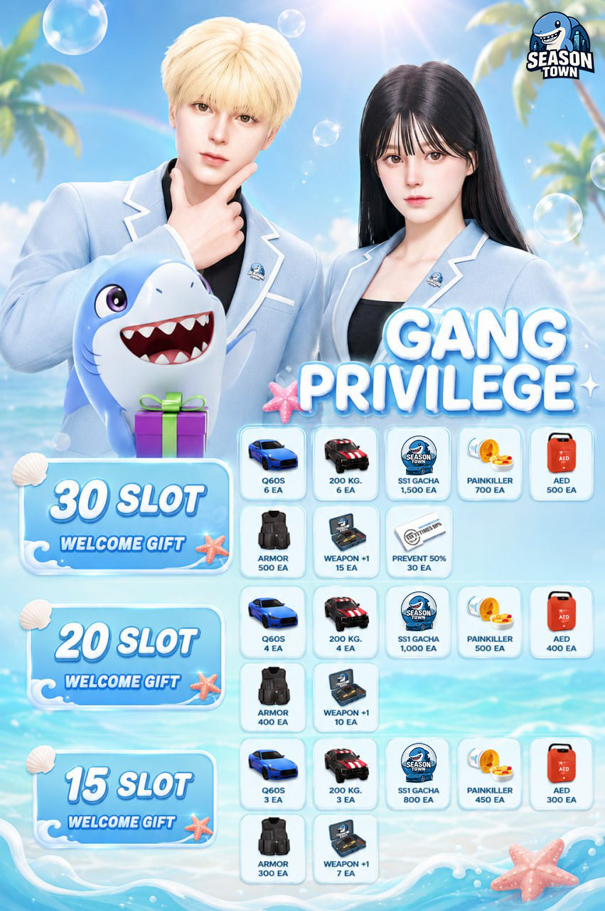 โปสเตอร์ Gang Privilege ของ Season Town