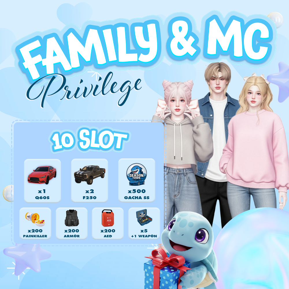 โปสเตอร์ Family & MC Privilege ของ Season Town